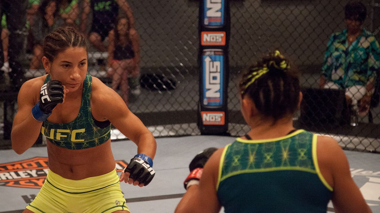 Tecia Torres working her way up the UFC's strawweight division